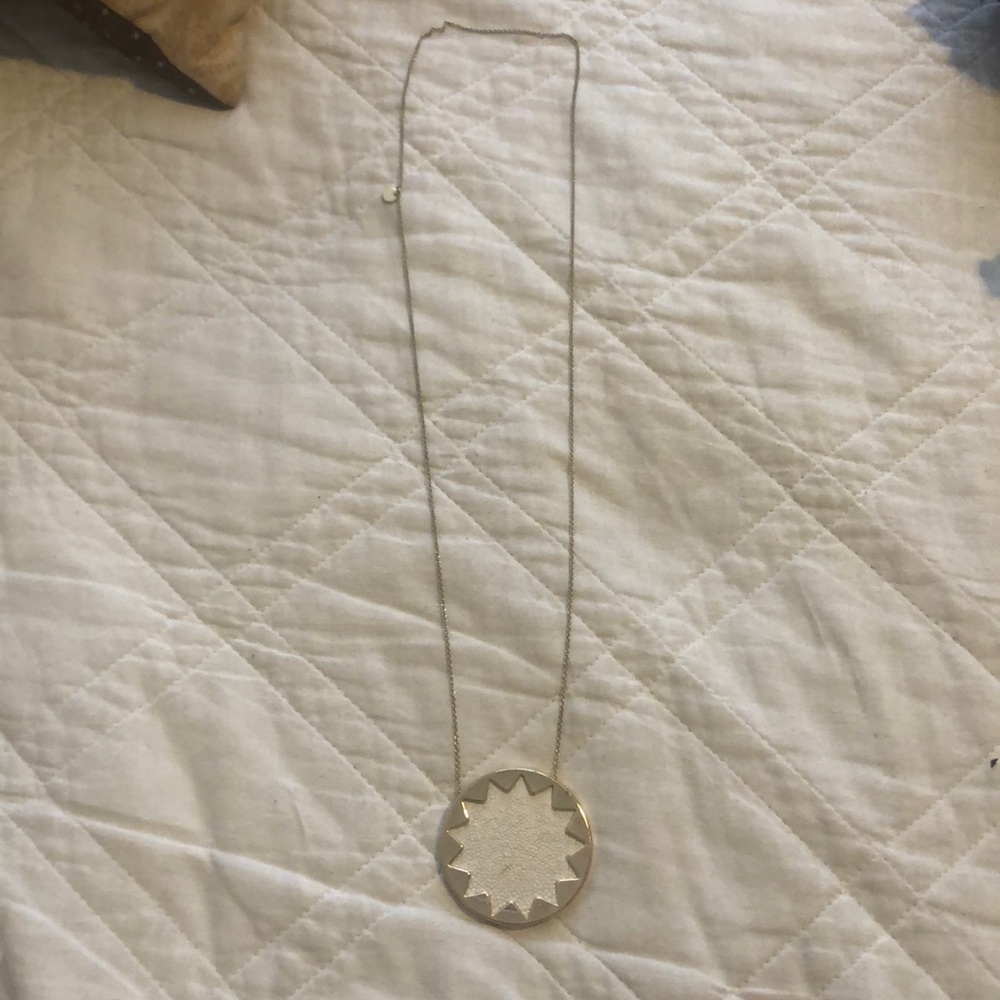 House of Harlow white long necklace